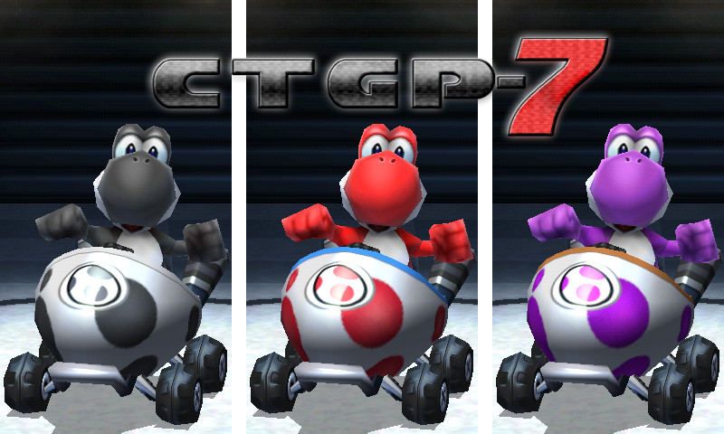 ExoDendrite's Yoshi Color Pack Mod for Mario Kart 7 | MK7 Mods