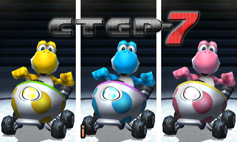 ExoDendrite's Yoshi Color Pack Mod for Mario Kart 7 | MK7 Mods