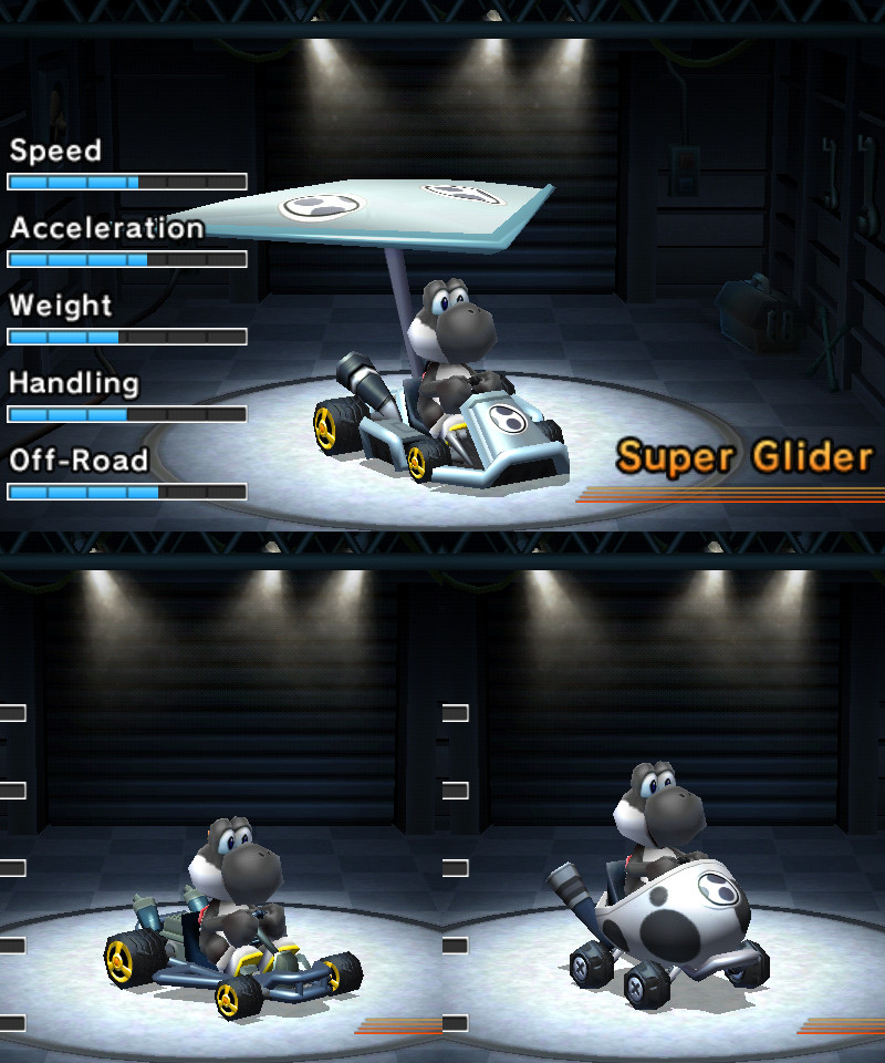 ExoDendrite's Yoshi Color Pack Mod for Mario Kart 7 | MK7 Mods