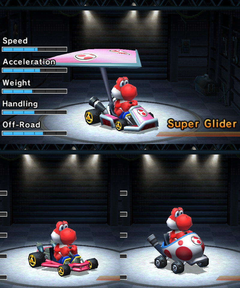 ExoDendrite's Yoshi Color Pack Mod for Mario Kart 7 | MK7 Mods