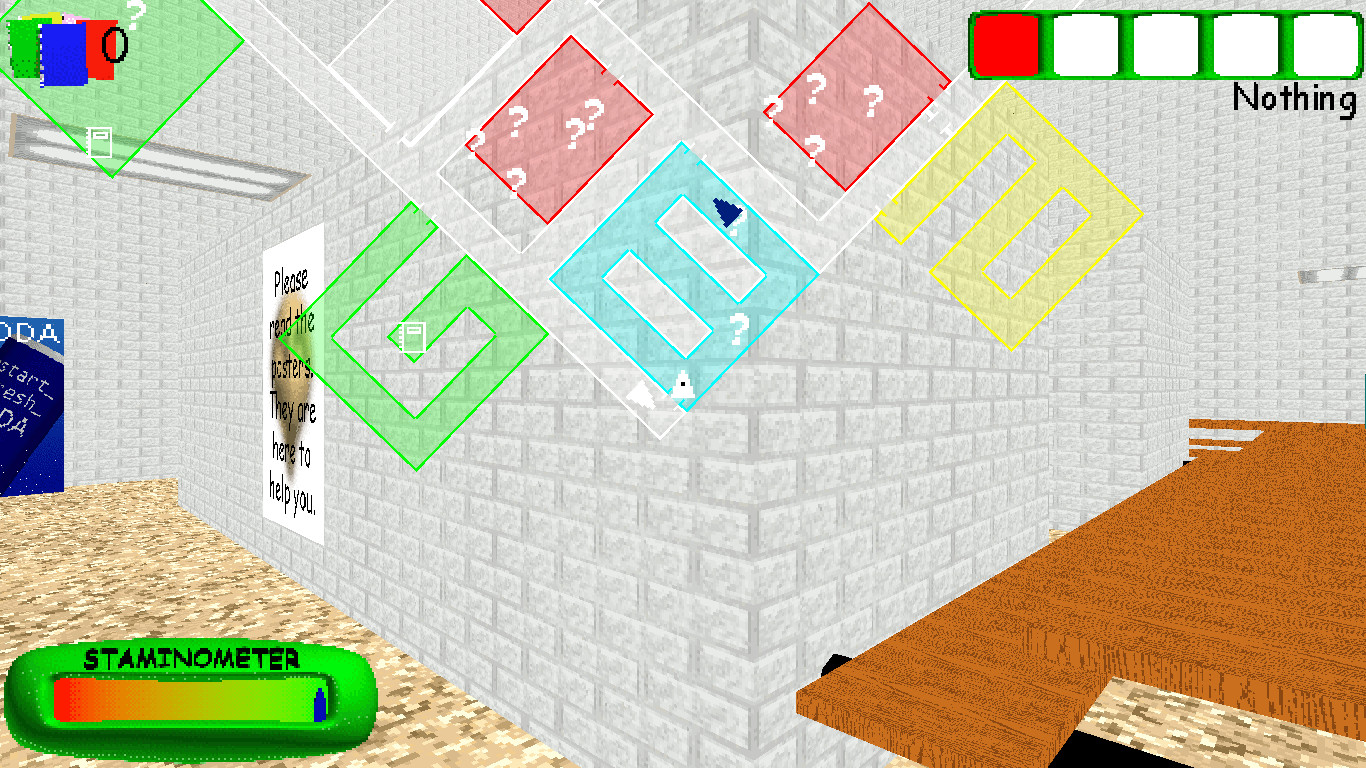 (V0.14.1X) Evil Room Layouts Mod for Baldi's Basics | Baldi Mods