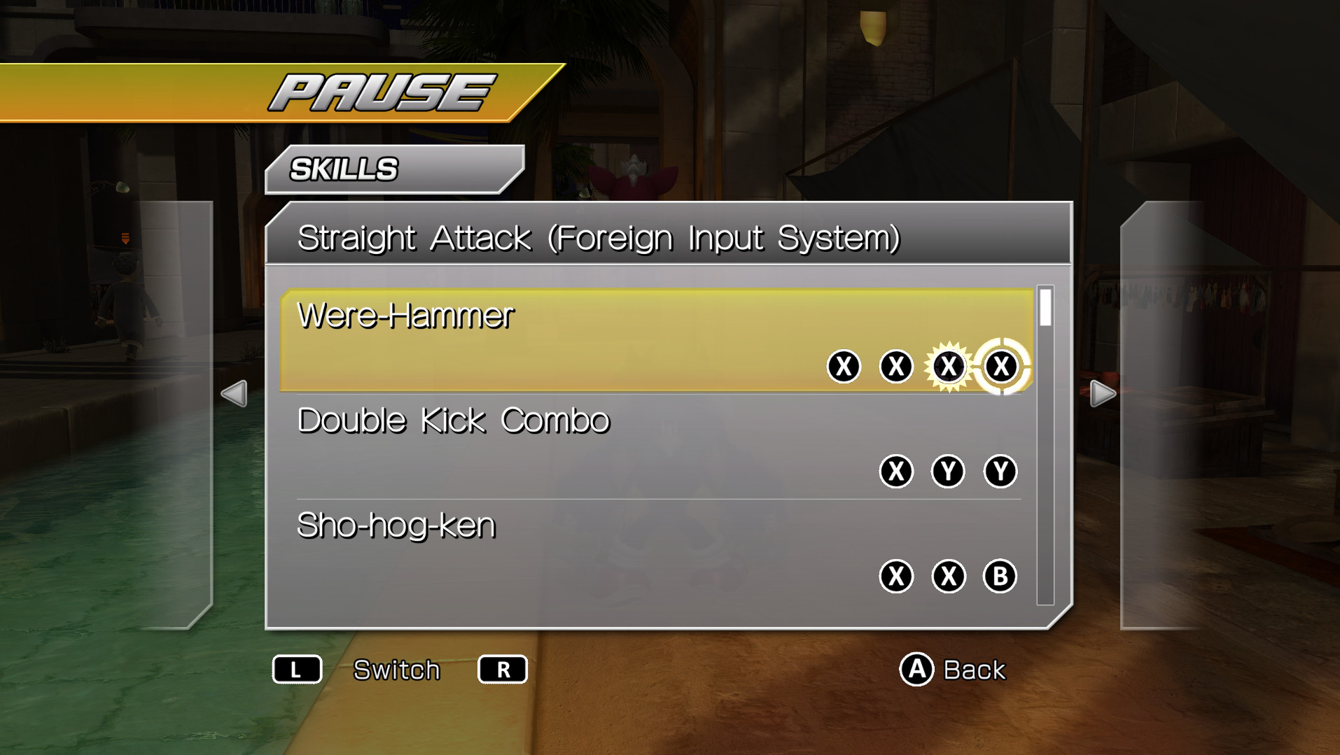 Nintendo Switch SonicXShadowGens Button Prompts
