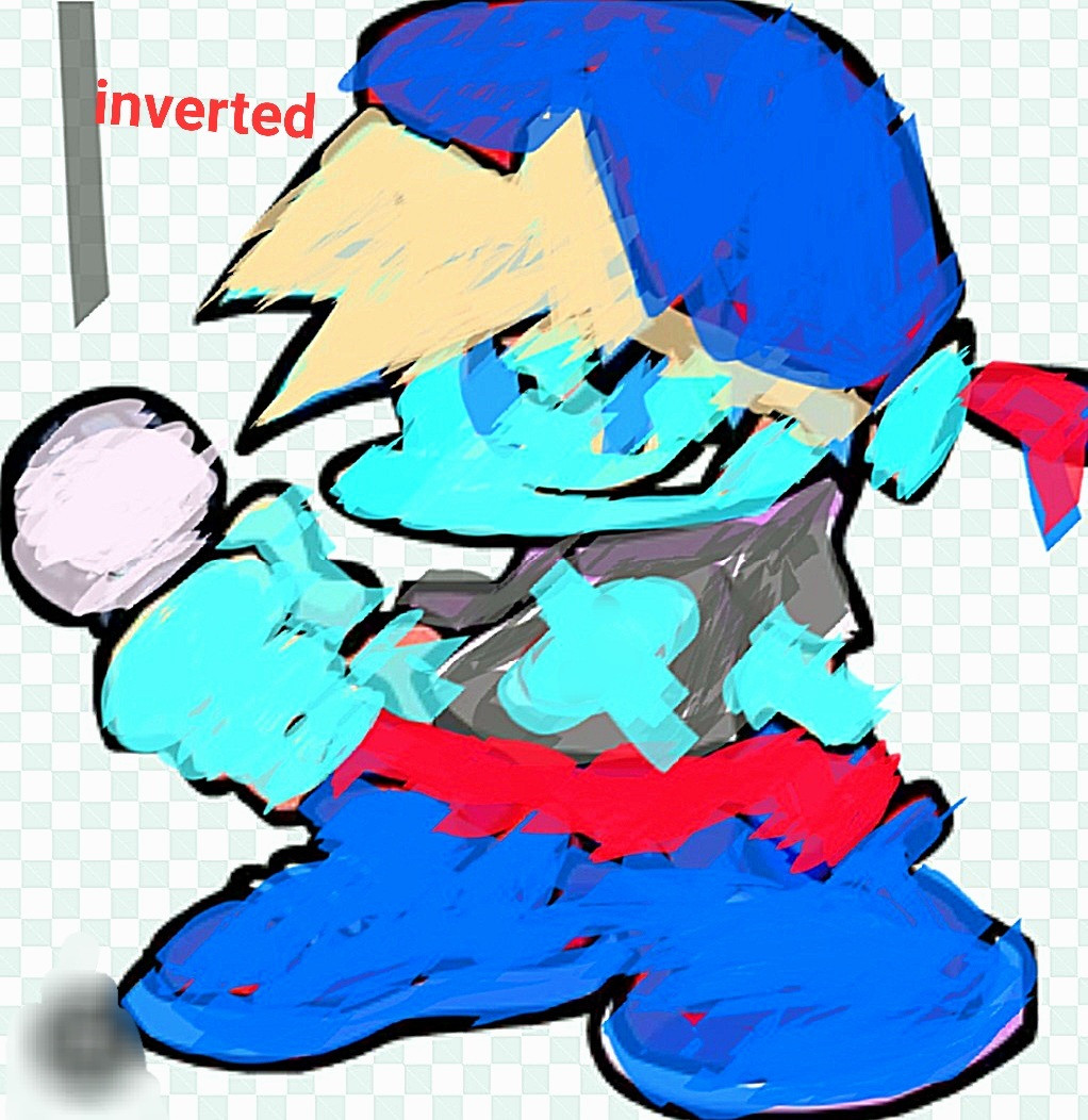 Fnf Color Inverted BOUFRIEND INVERTED TEST MOD Mod for Friday Night Funkin' | FNF Mods