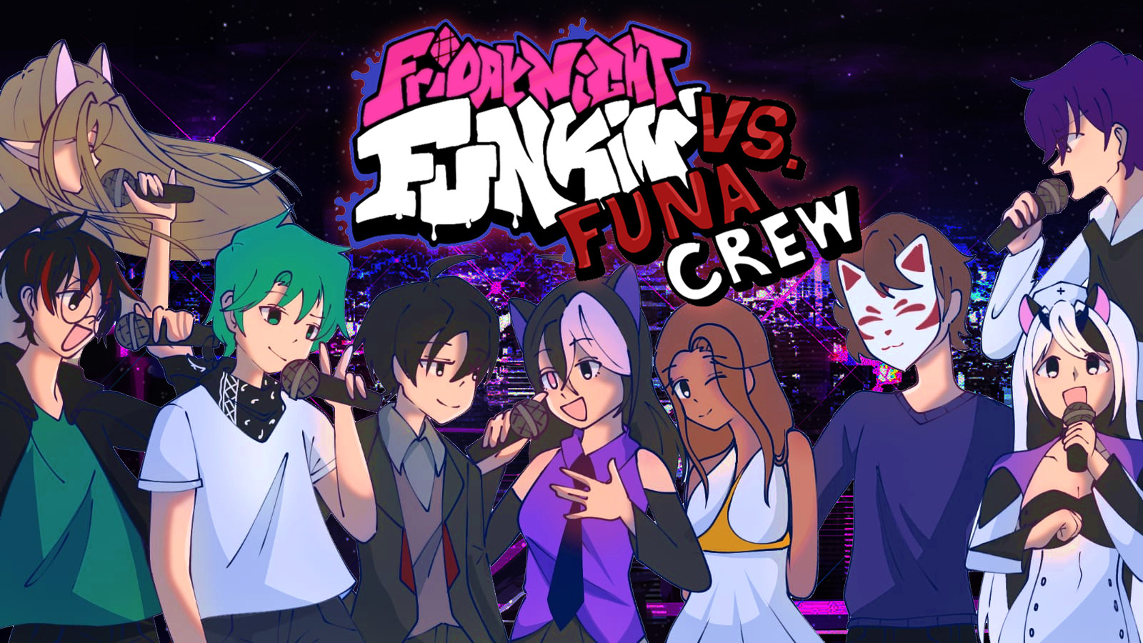 Friday Night Funkin' VS Funa Crew