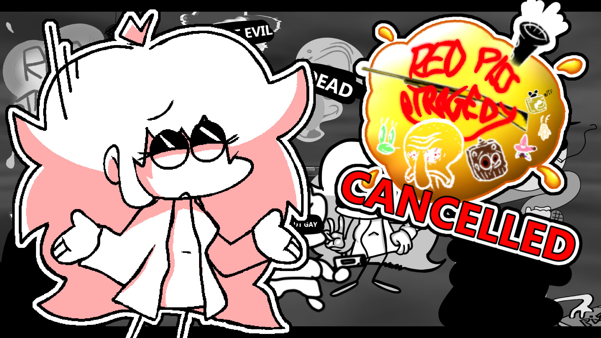 RED PISS TRAGEDY FNF MOD (CANCELLED BUILD)