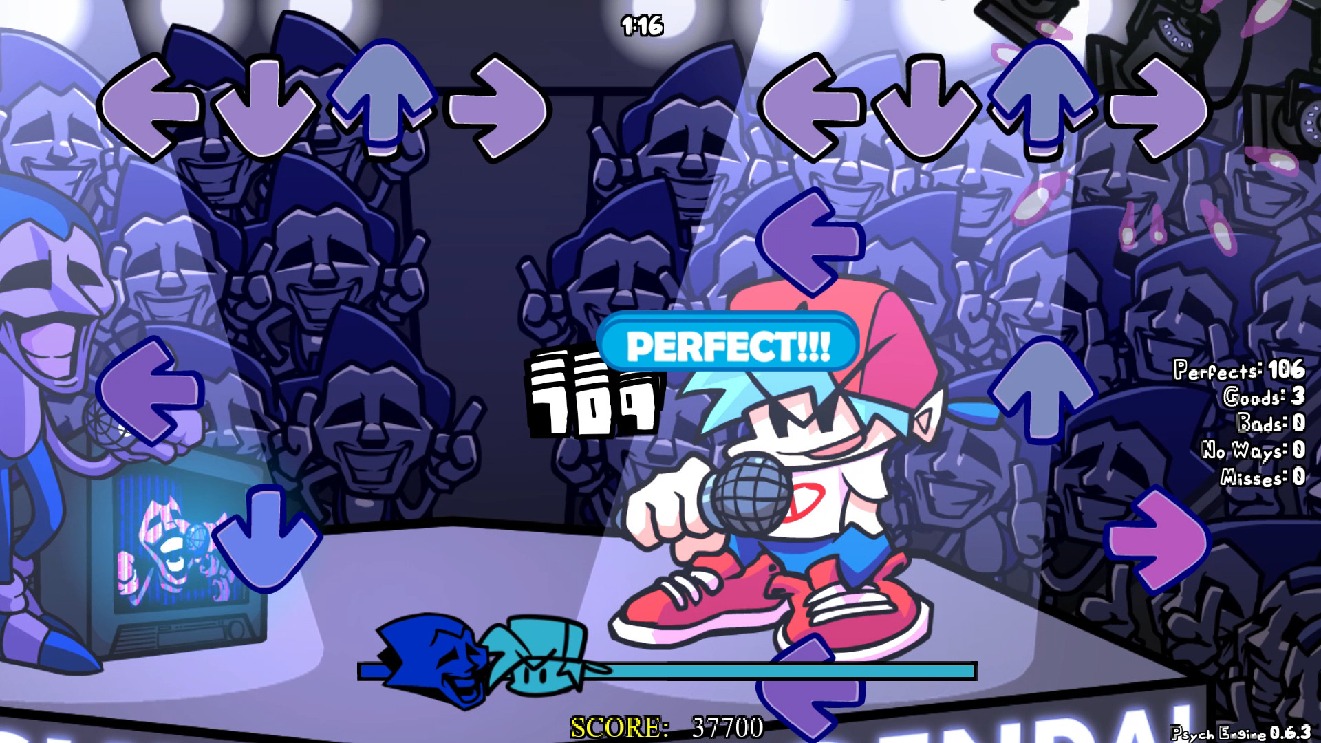 FNF - Hyper Hud V1 ( Script ) Mod for Friday Night Funkin' | FNF Mods