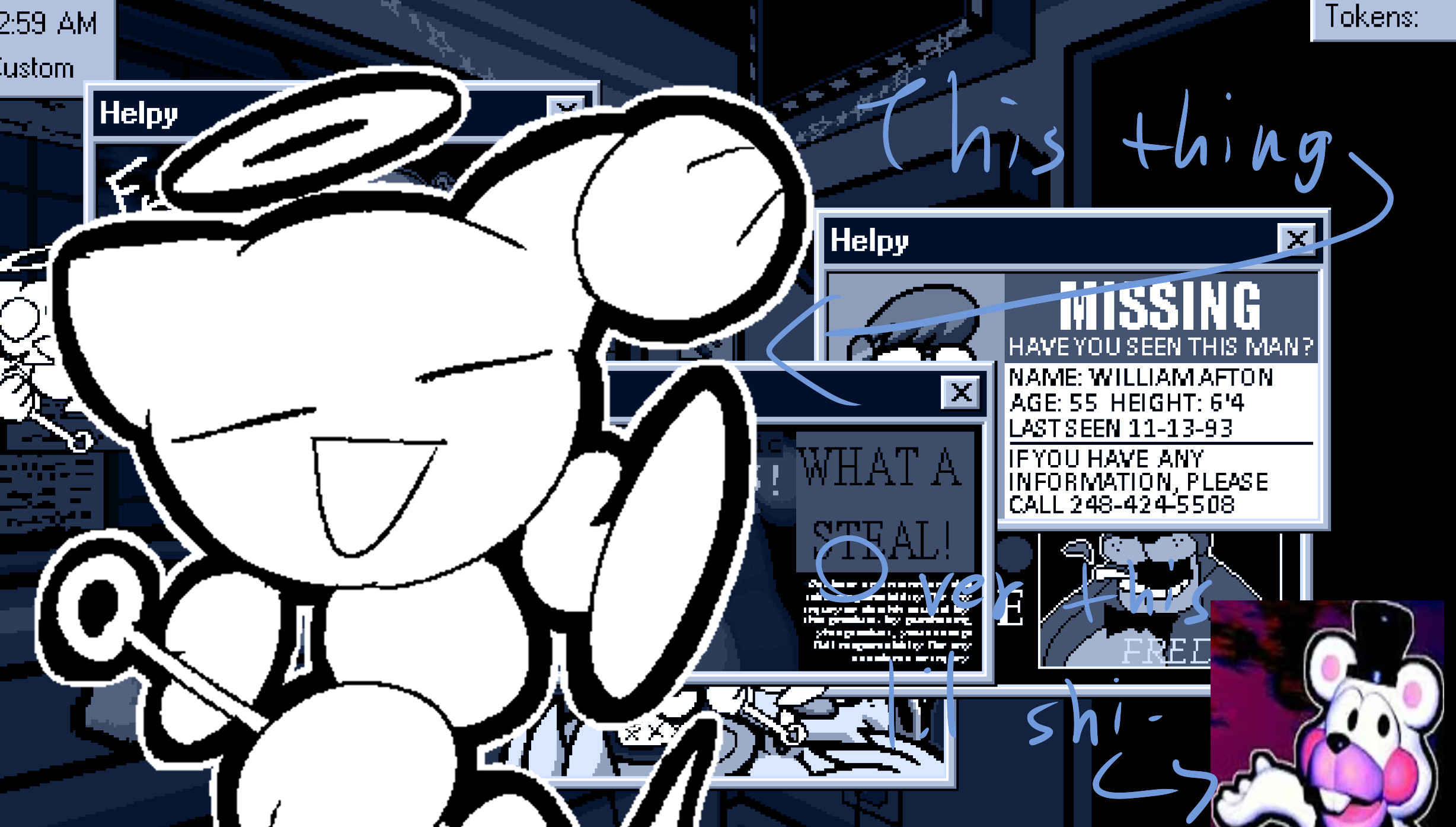 Angel Cat from MINDWAVE over Helpy