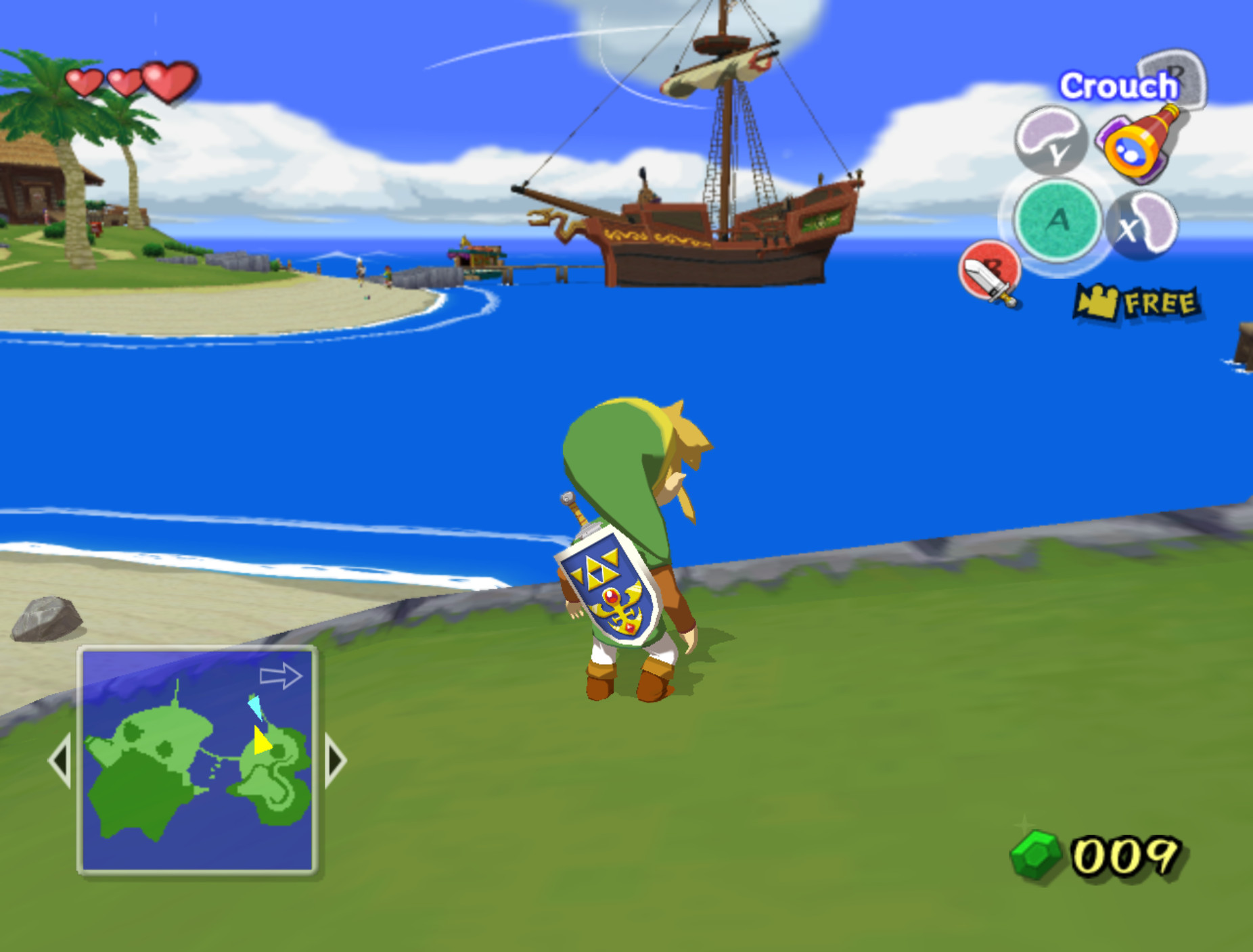 Oracle of Ages/Seasons Link Mod for The Legend of Zelda: The Wind Waker ...