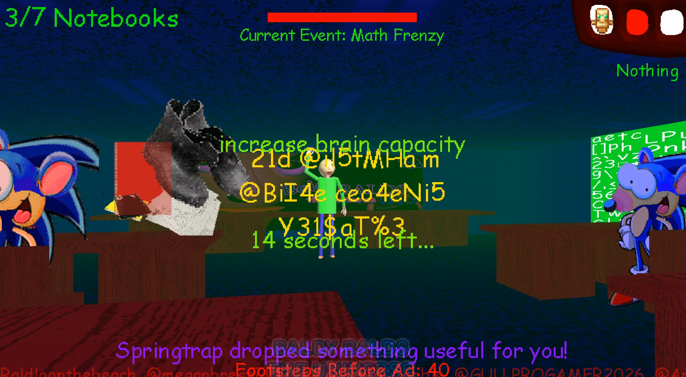 [SENSITIVE CONTENT] The Math Is Leaking Mod for Baldi's Basics | Baldi Mods