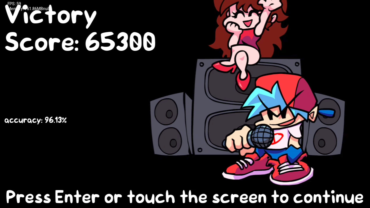 FNF Modding Plus Victory Screen on Psych