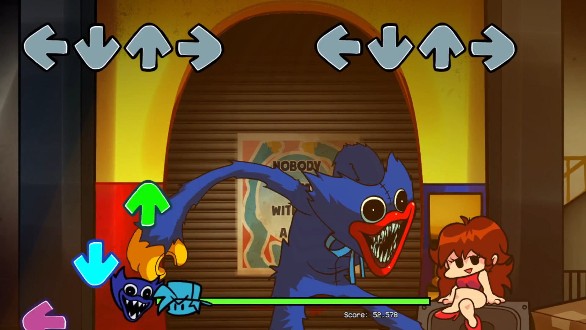 Huggy wuggy redux codename engine port Mod for Friday Night Funkin