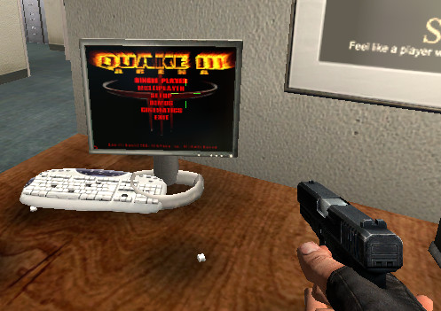 Quake 3 PC screen
