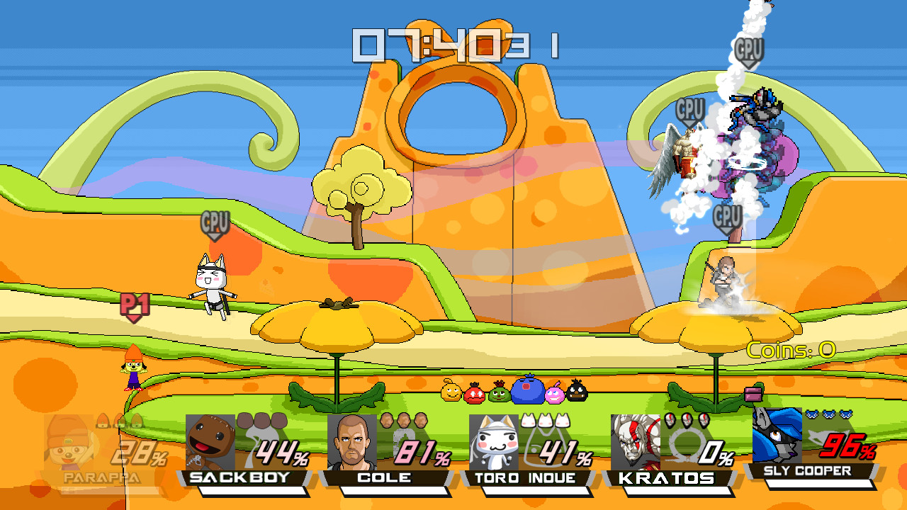 Franzea - Locoroco (9.6/CMC+) Mod for Super Smash Bros. Crusade | SSBC Mods