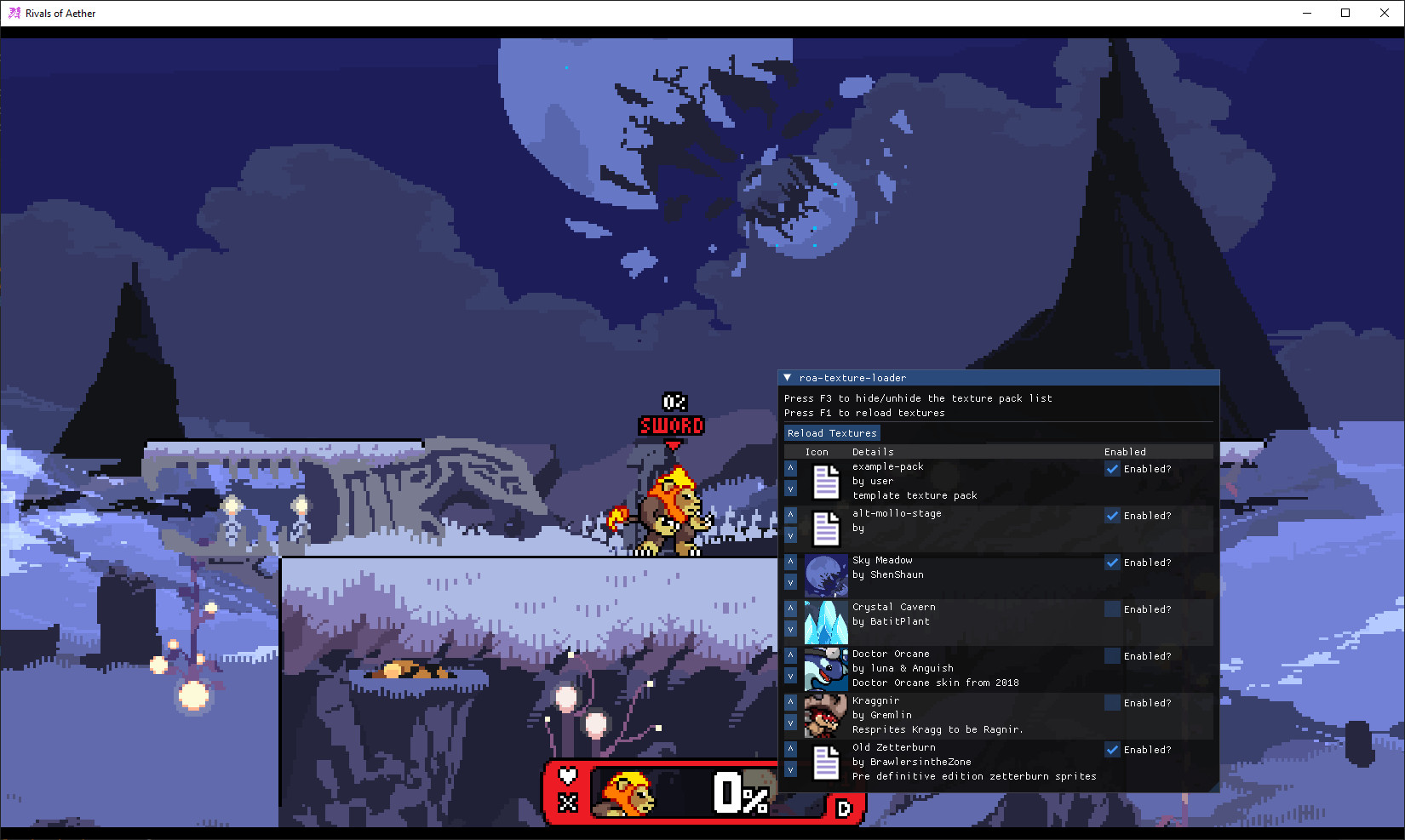 roa-texture-loader Mod for Rivals of Aether: Definitive Edition | ROA Mods