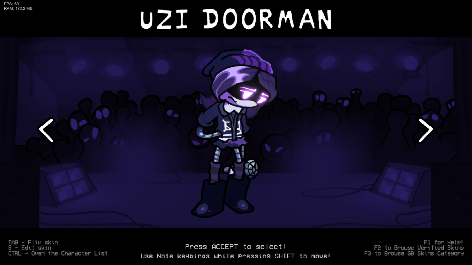 Uzi Doorman Skin Pack for Psych Engine Online