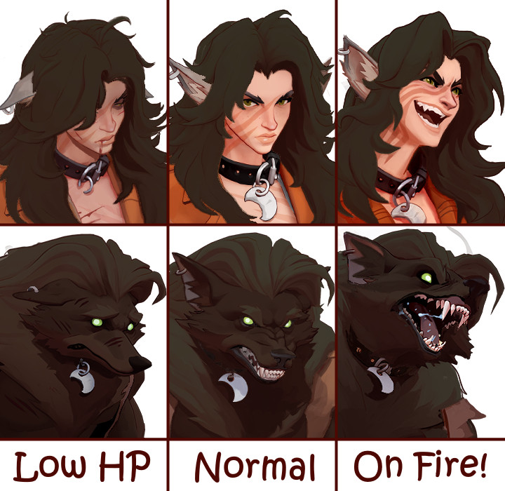 Brunette Silver {+ Brown Wolf} (Icons Seperate) by Jessietron66 ...