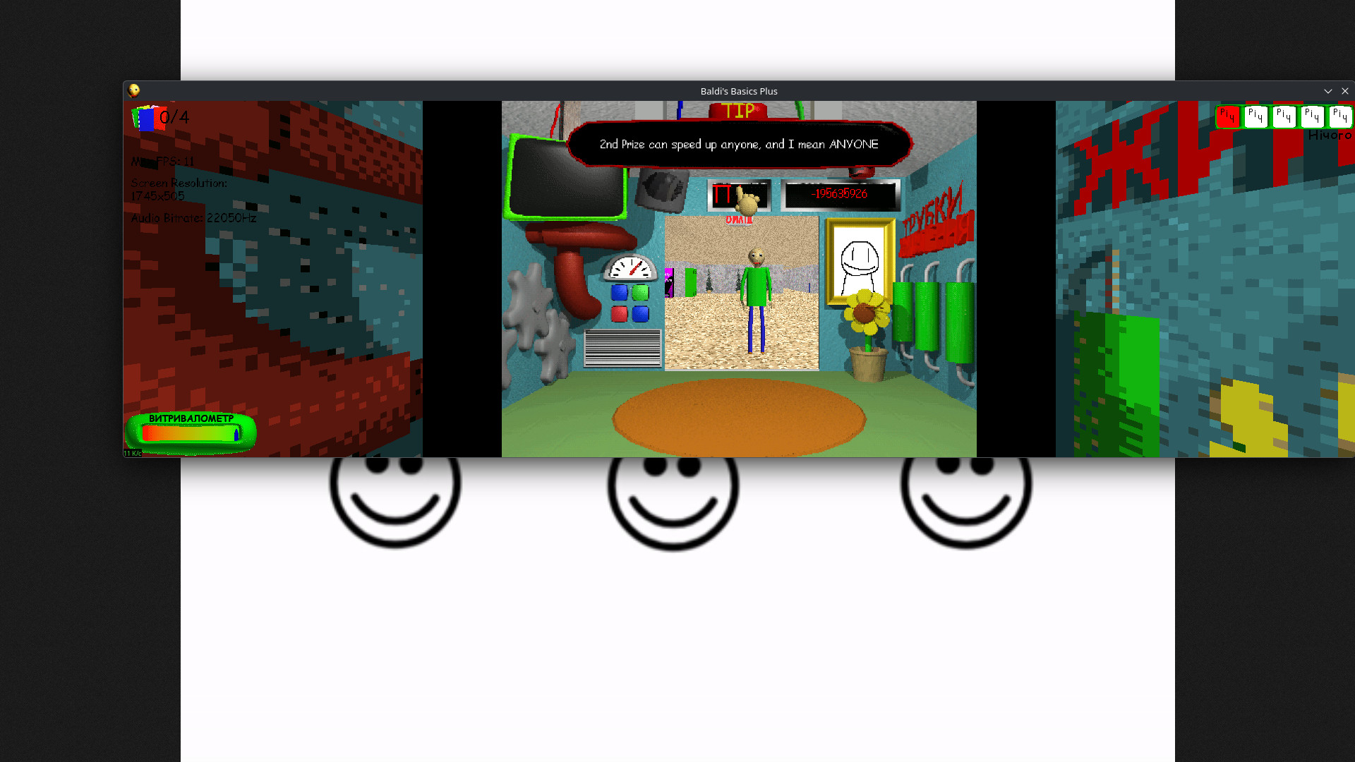 Baldi Roa Mod (0.14.X + 1.1a) Chaos Mod for Baldi's Basics | Baldi Mods