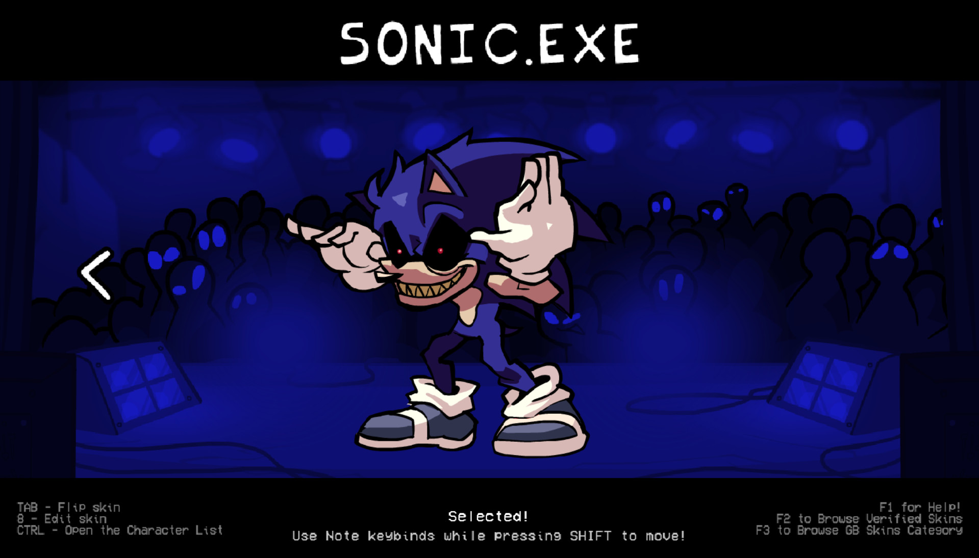 Generic Sonic.EXE Skin Pack | (Psych Online)