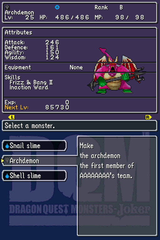 DQMJ1 Unofficial Randomizer Mod for Dragon Quest Monsters: Joker | DQMJ1  Mods