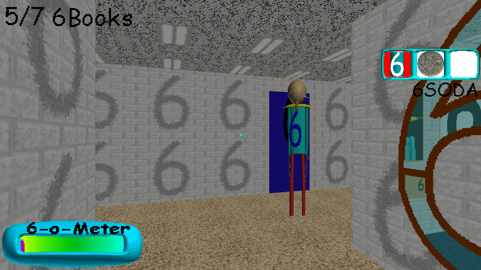 SIX Mod for Baldi's Basics | Baldi Mods
