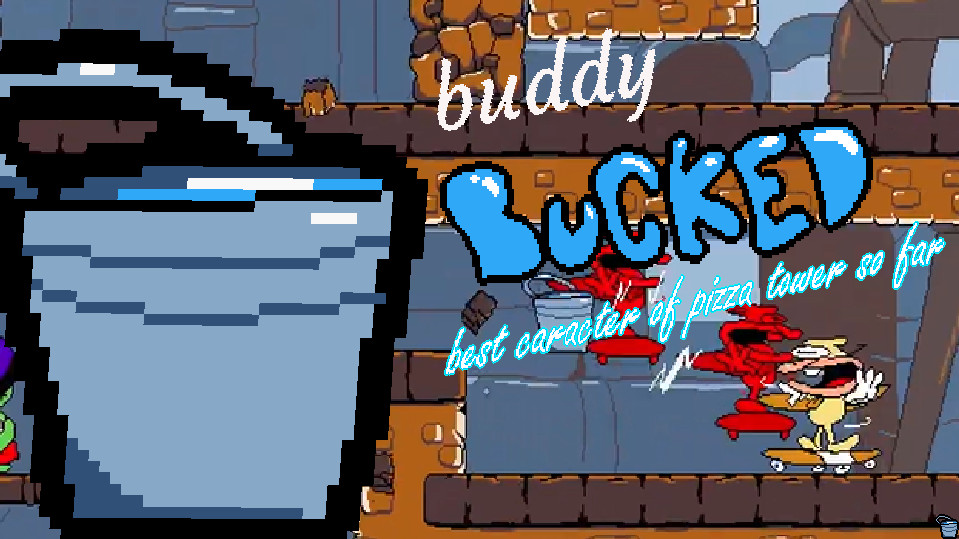 Bucket Rivals bucket (from pizza tower) buddy Mod for Rivals of Aether: Definitive ...