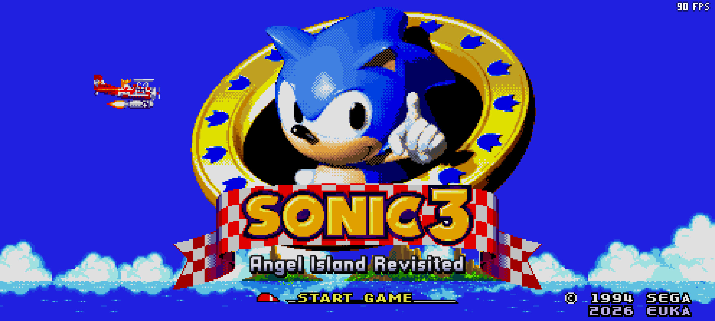 Sonic 3: 14 Project Title Screen Background Mod for Sonic 3 A.I.R ...