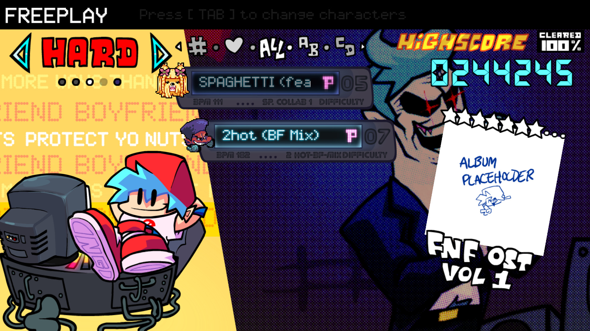 2hot (BF Mix) saruu & princelolz Take Charted!