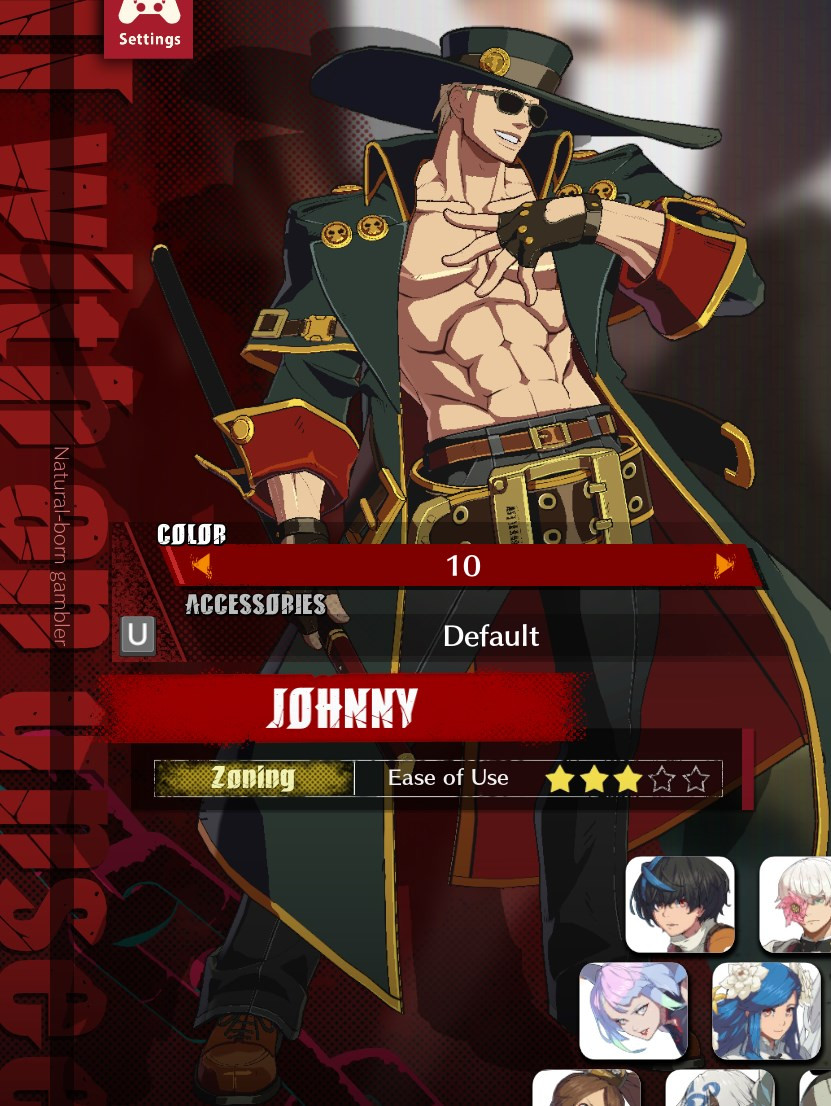 Johnny - C01 Skin tone to all