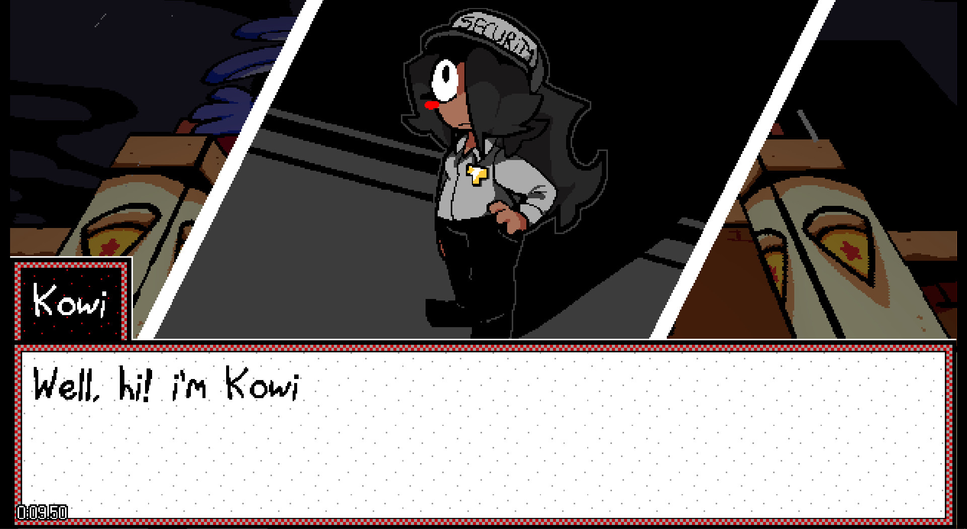 Kowi As Night Guard!