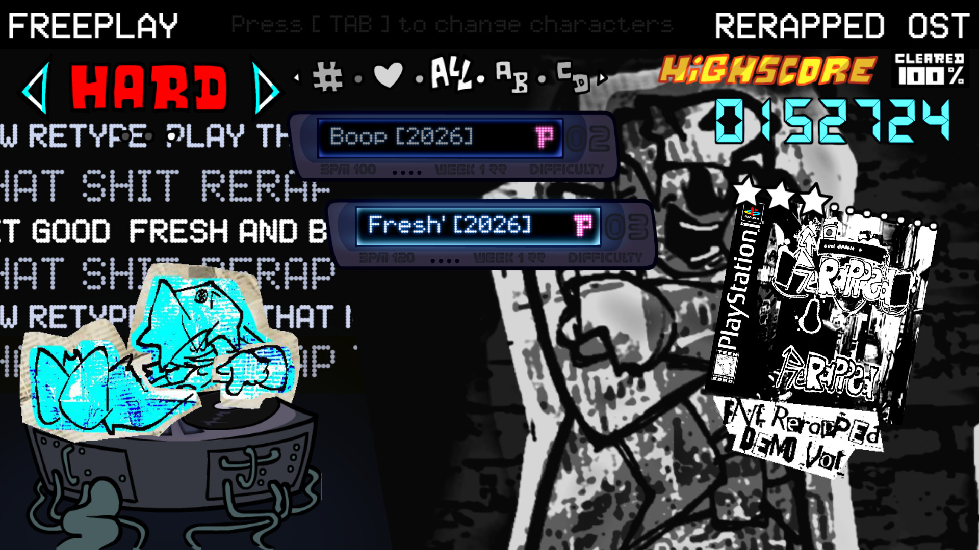 [SENSITIVE CONTENT] RERAPPED Mod for Friday Night Funkin' | FNF Mods