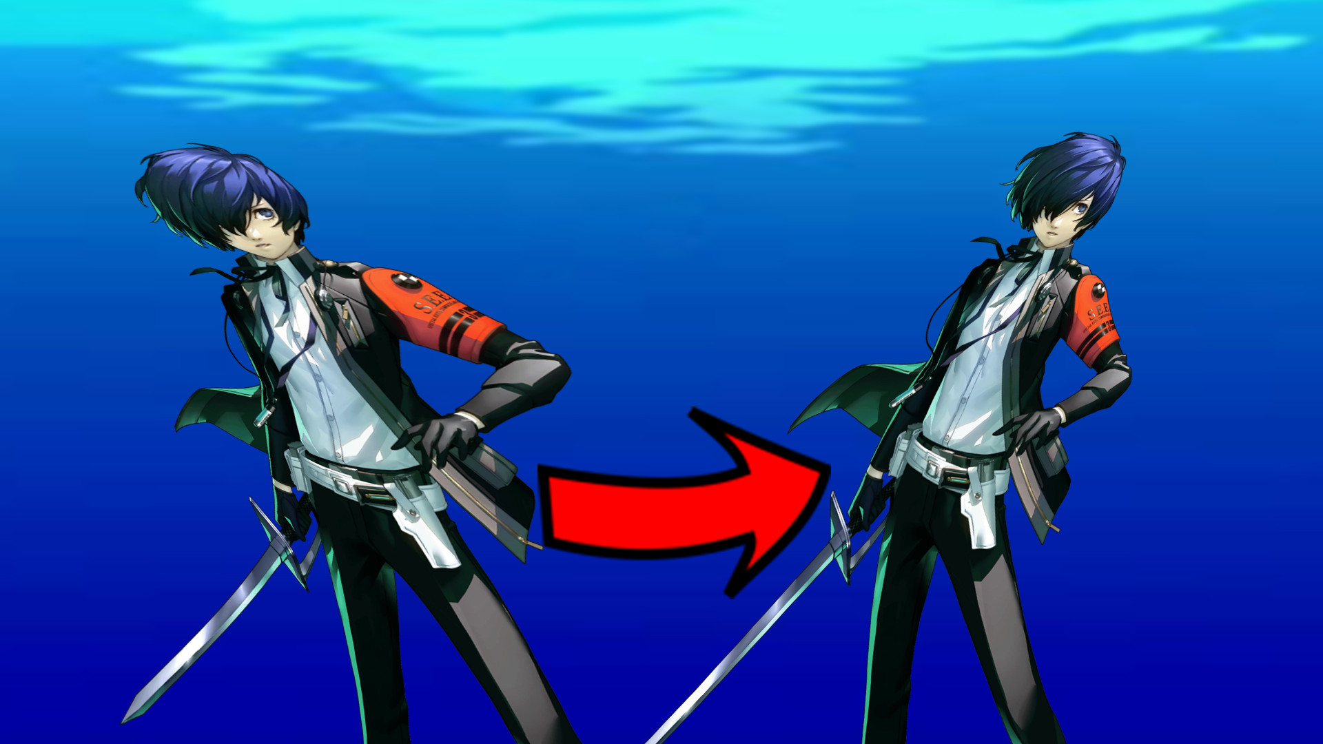Invincible Wobble Makoto Mod for Persona 3 Reload | P3R Mods