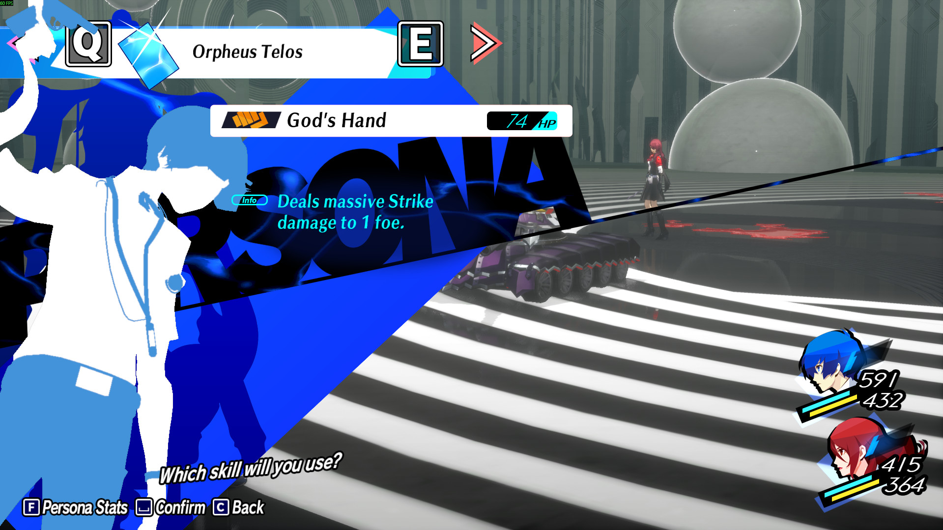 Invincible Wobble Makoto Mod for Persona 3 Reload | P3R Mods