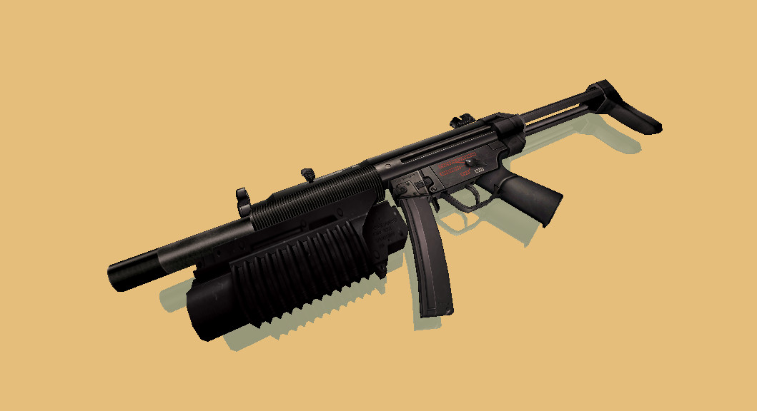MP5SD with M203