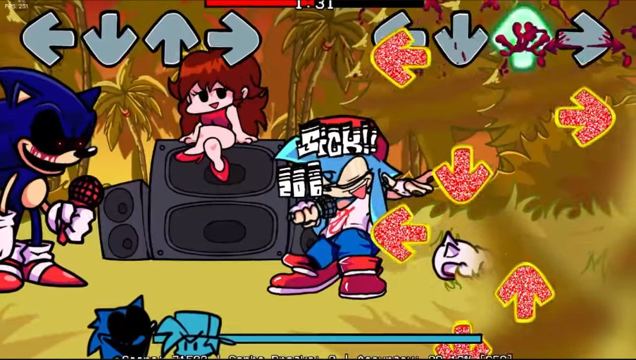 [SENSITIVE CONTENT] Friday Night Funkin Vs SonicExe Found Files retake ...
