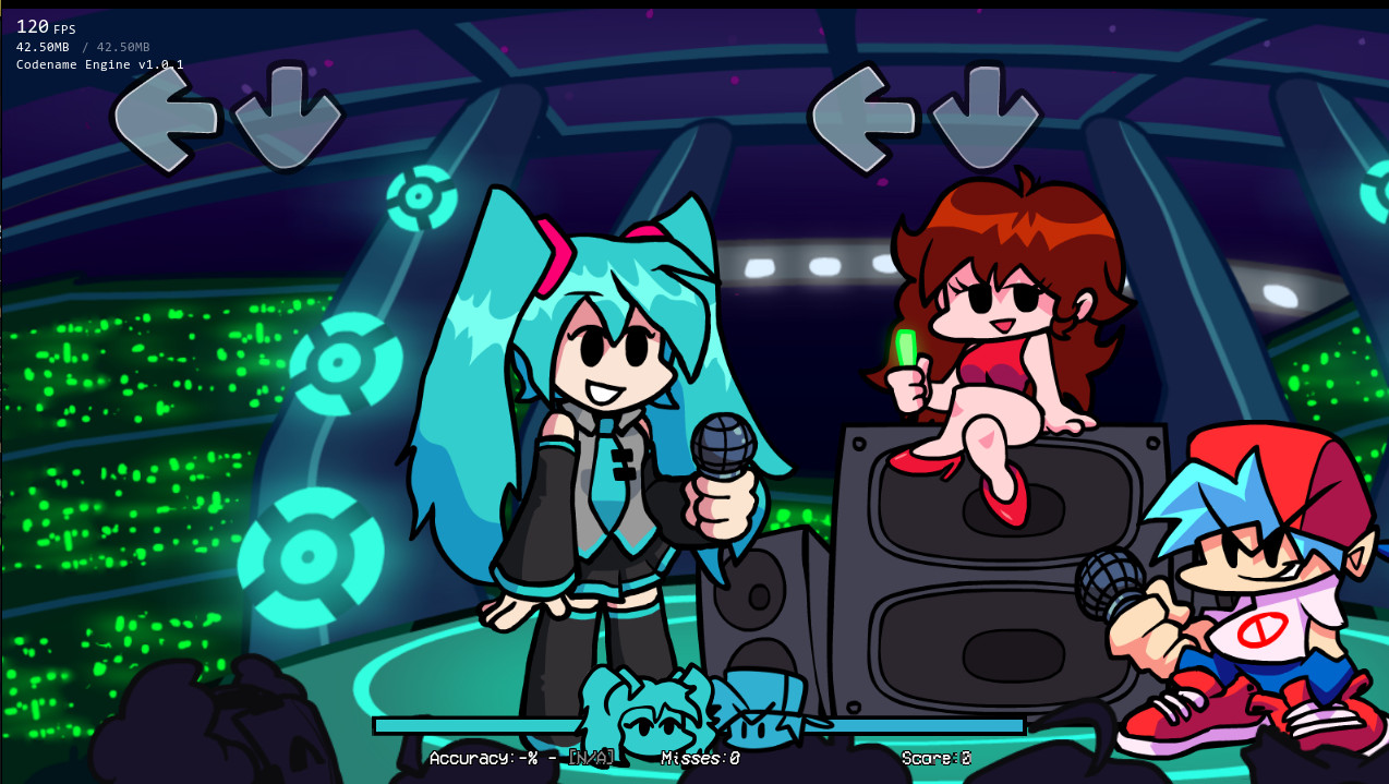 FNF VS HATSUNE MIKU MOD CODENAME ENGINE PORT!! Mod for Friday Night ...