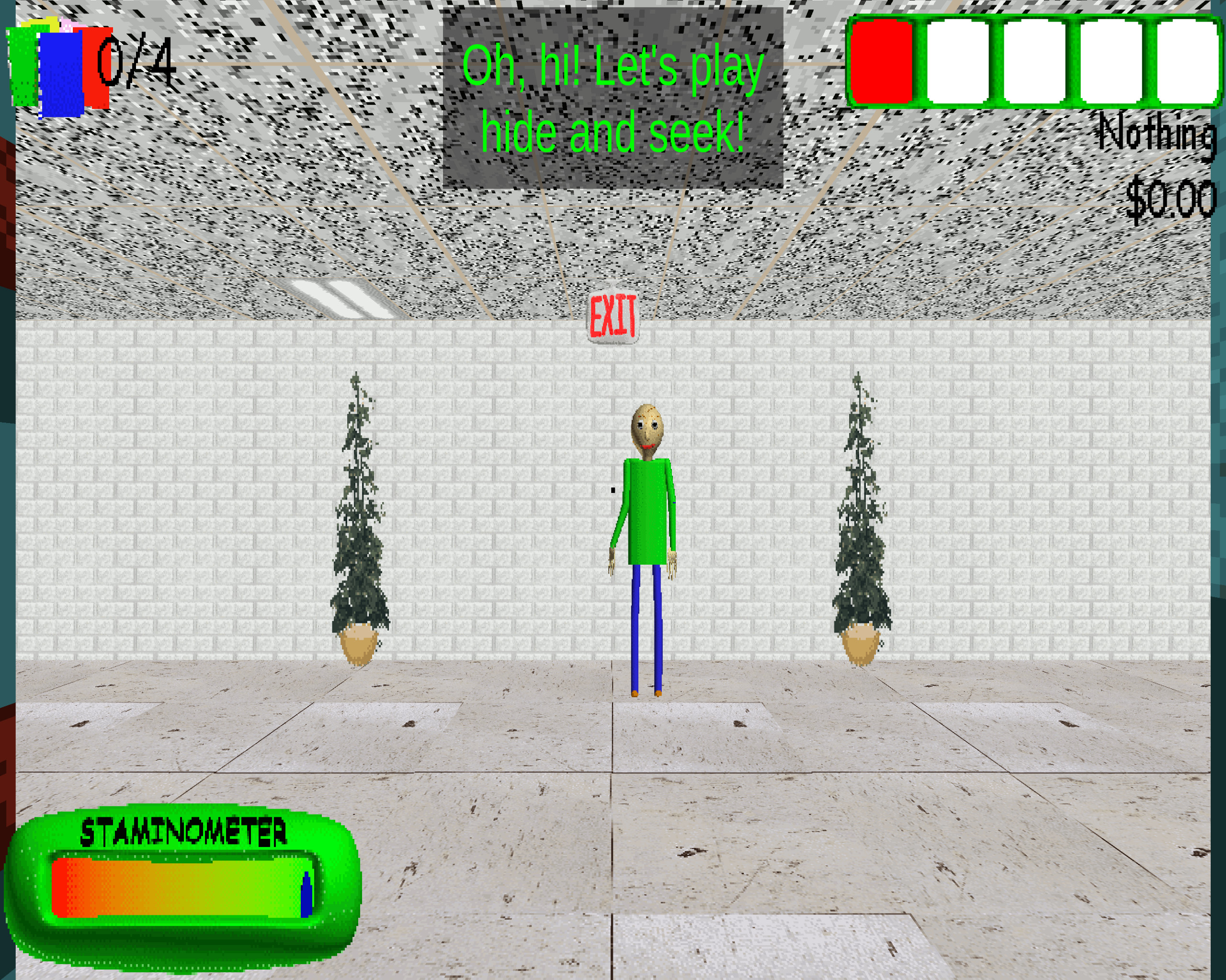 Confused Baldi