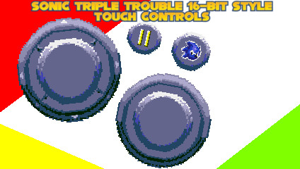 Sonic Triple Trouble 16-Bit Style Touch Controls