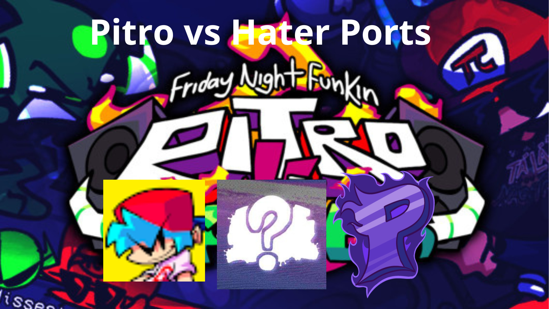 FNF: Pitro Vs Hater Port V-Slice