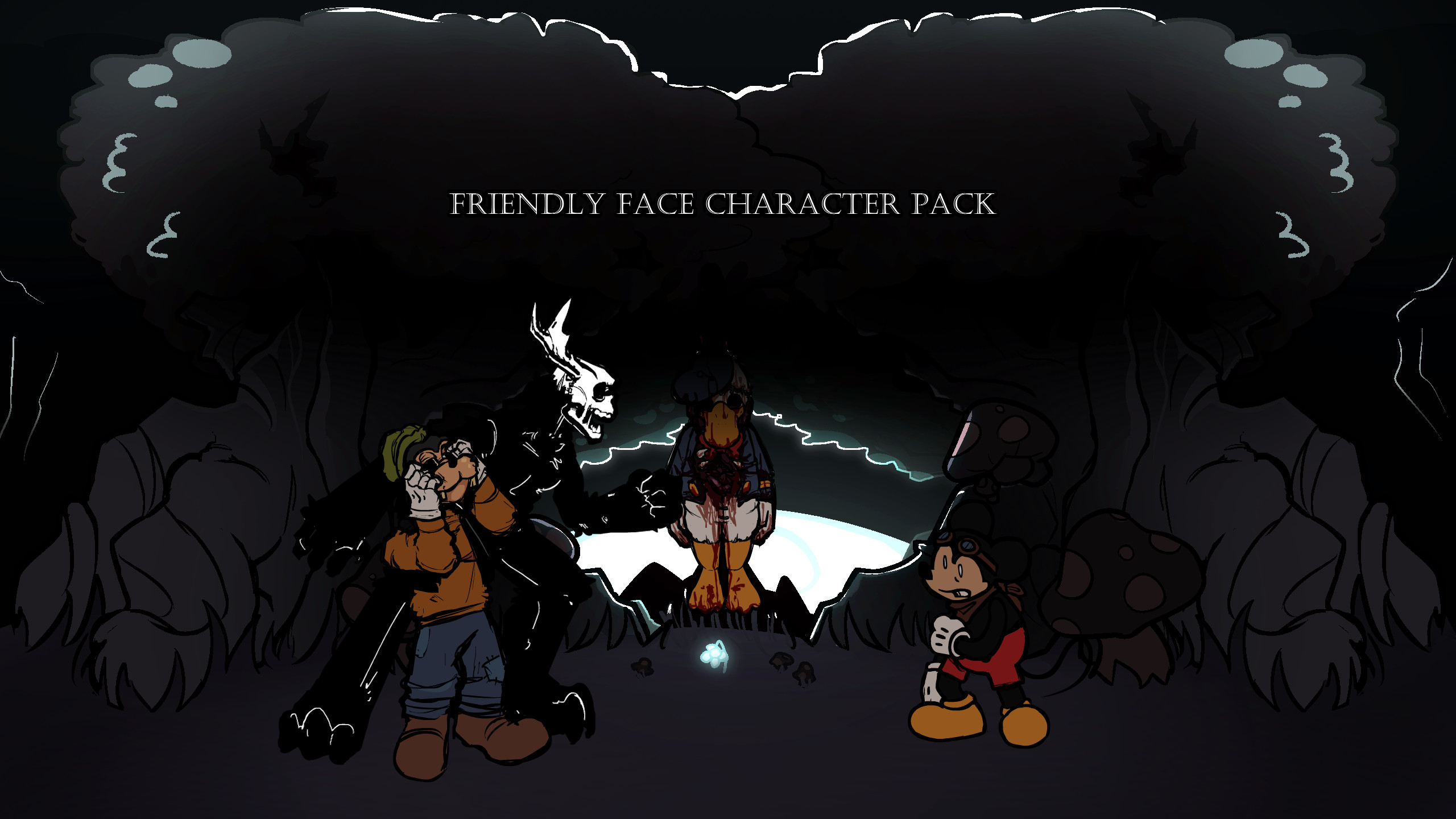 Friendly Face Psychic Engine Character Pack
