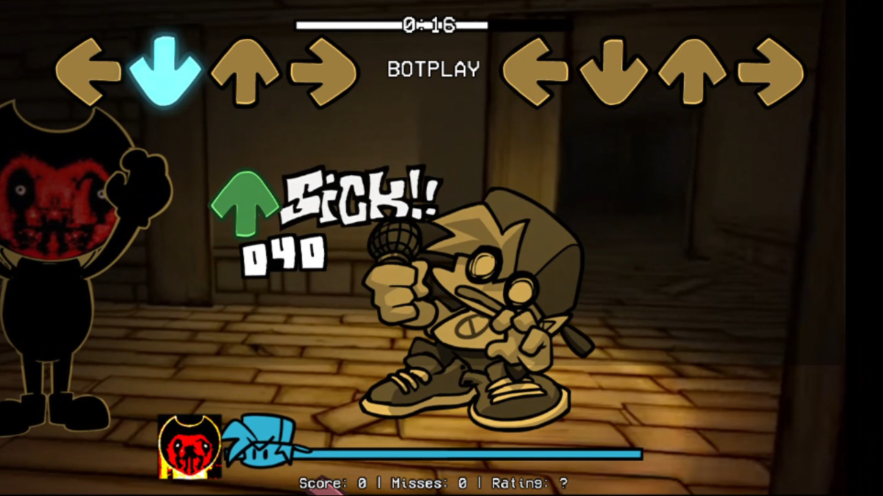 [SENSITIVE CONTENT] Ink Cycle in Funkin' Mod for Friday Night Funkin ...