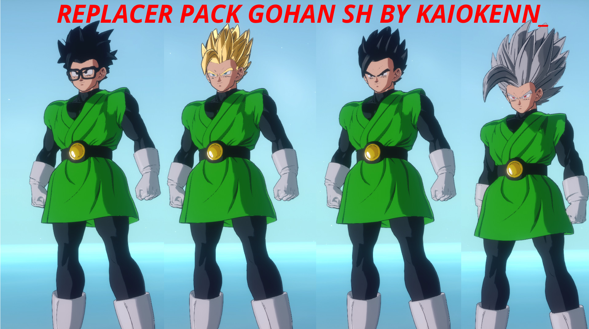 (REPLACER)GOHAN PACK SH GREAT SAIYAMAN