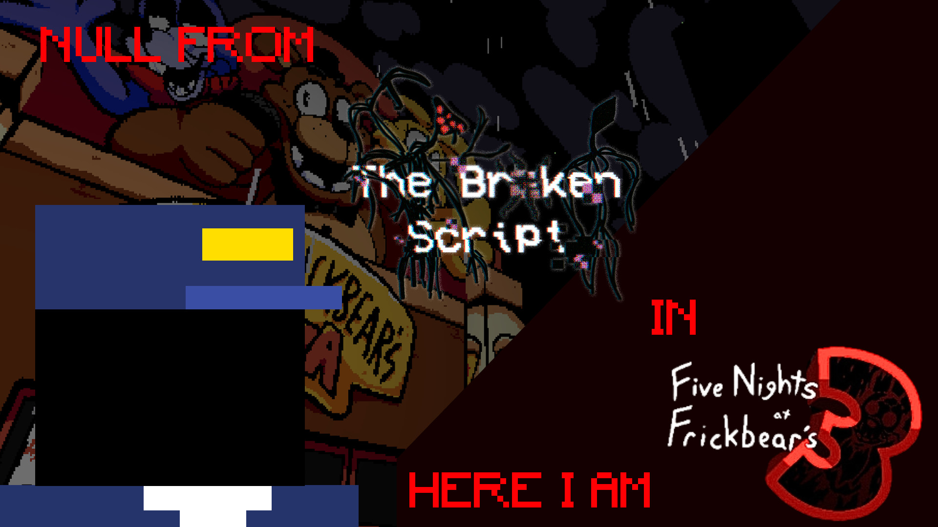 Null Broken Script Mod Null from The Broken Script in Frickbear's 3 Mod for Five Nights at ...