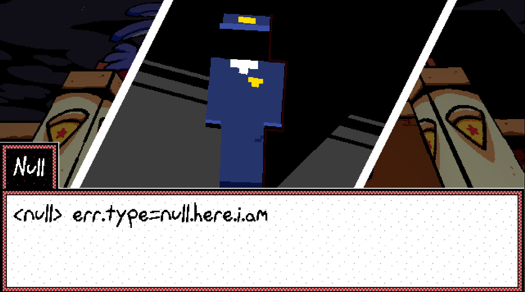 Null Broken Script Mod Null from The Broken Script in Frickbear's 3 Mod for Five Nights at ...