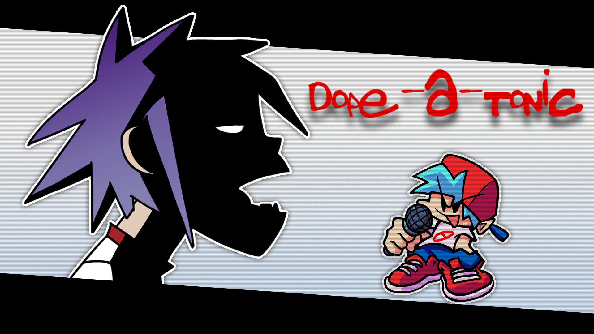Dope-A-Tonic - Gorillaz X FNF onshot