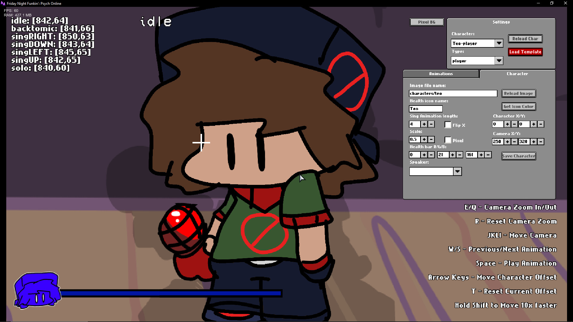 Psych Online: Teo The Goober skin