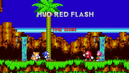 HUD Red Flash