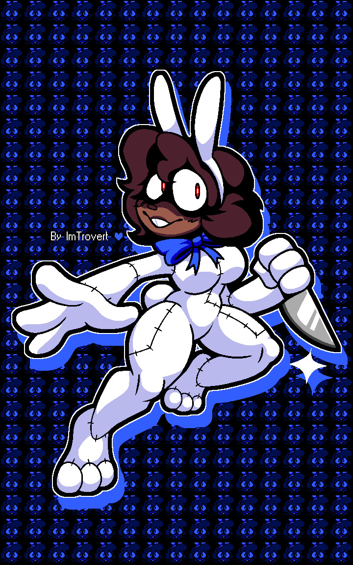 Vannabelle Dewlap over Vanny Mod for Five Nights at Frickbear's 3 | FB3