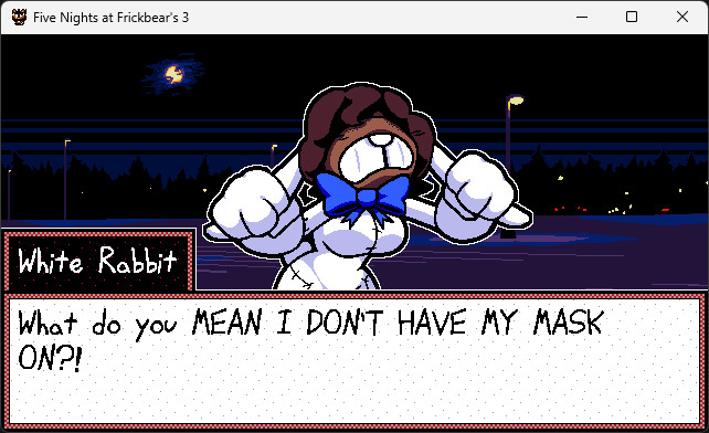 Vannabelle Dewlap over Vanny Mod for Five Nights at Frickbear's 3 | FB3