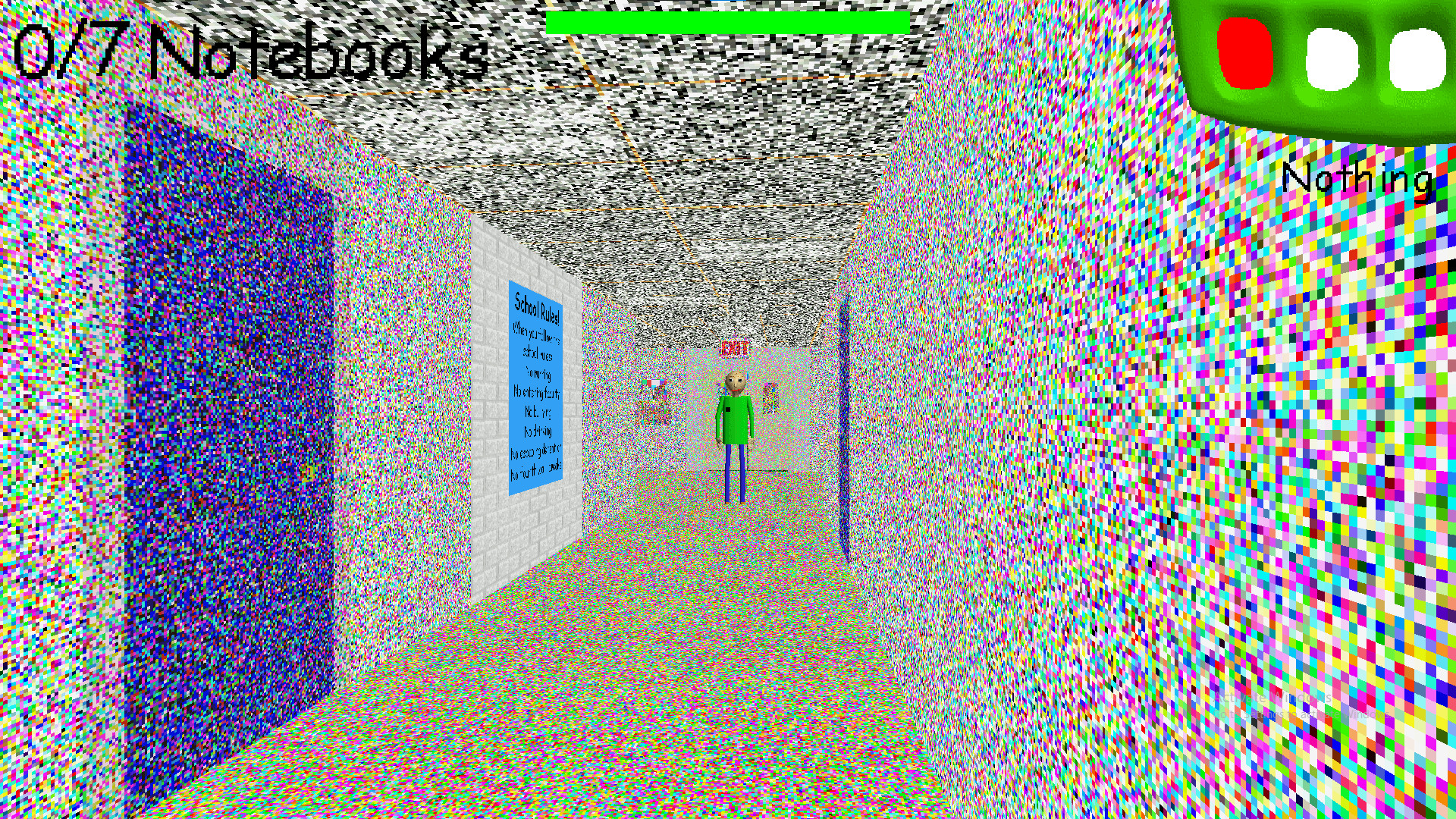 Baldi's Basics Classic DEEPFRIED