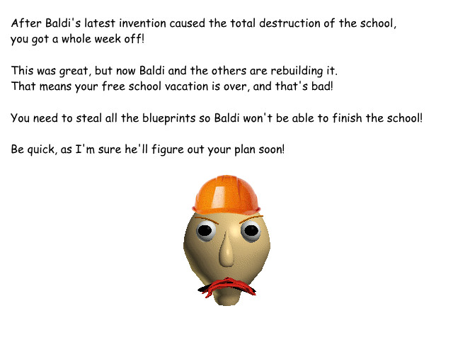 Baldi's Basics in Construction and Building Mod for Baldi's Basics ...